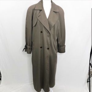 London Fog Green Trench
